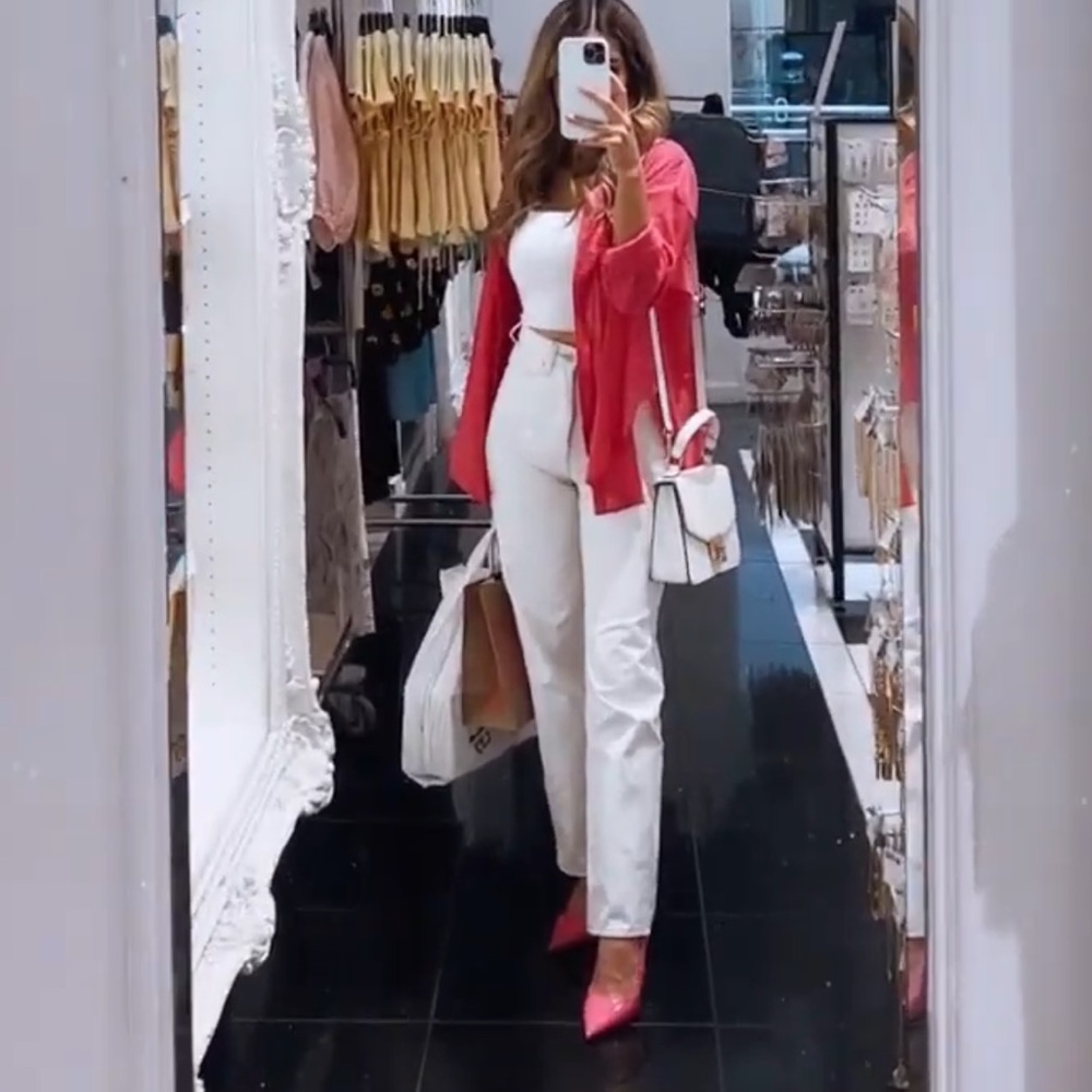 White Denim Jeans